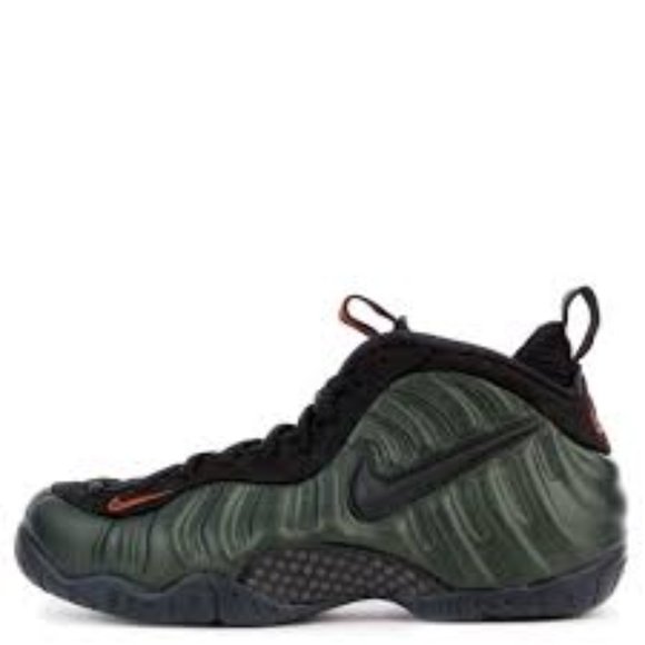 foamposite green and orange